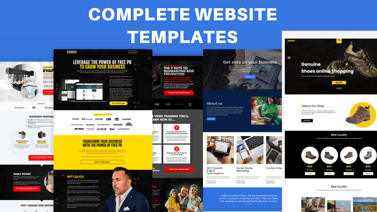 Website templates